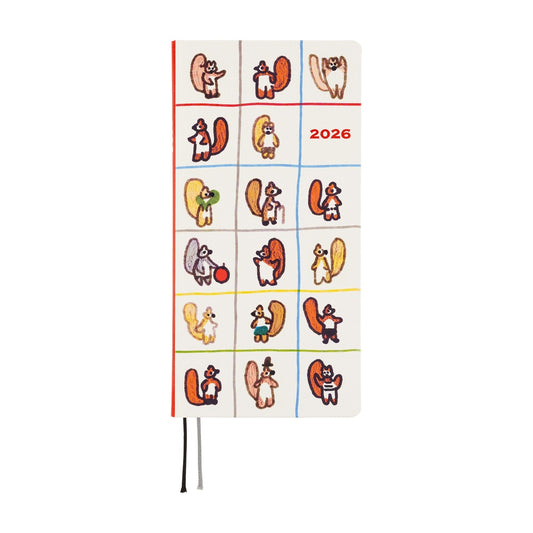 2026 Planner / Weeks 100%ORANGE