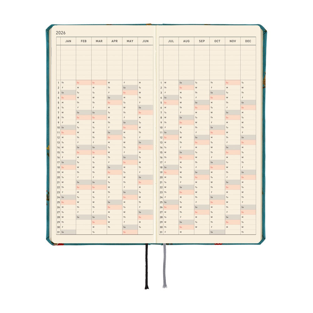 2026 Planner / Weeks Bow & Tie
