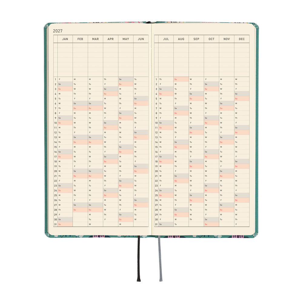 2027 Planner / Weeks Yumi Kitagishi
