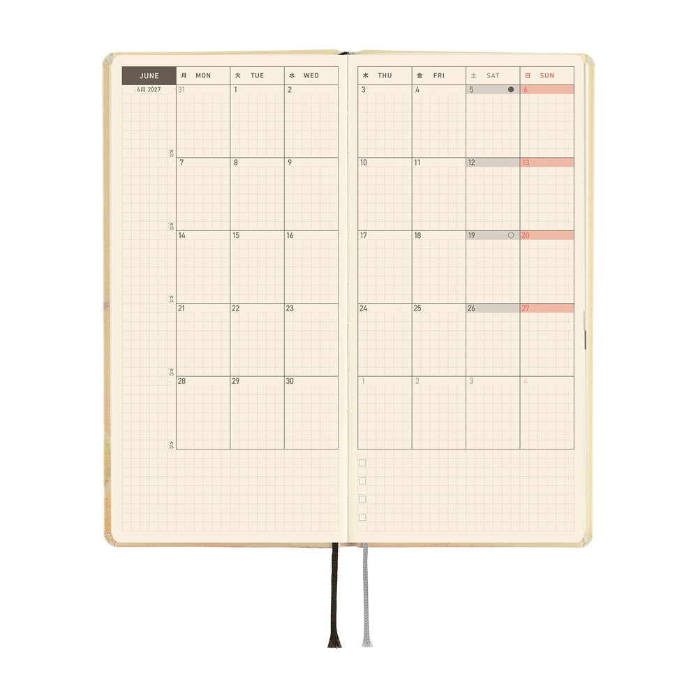 2027 Planner / Weeks Akiko Miyakoshi