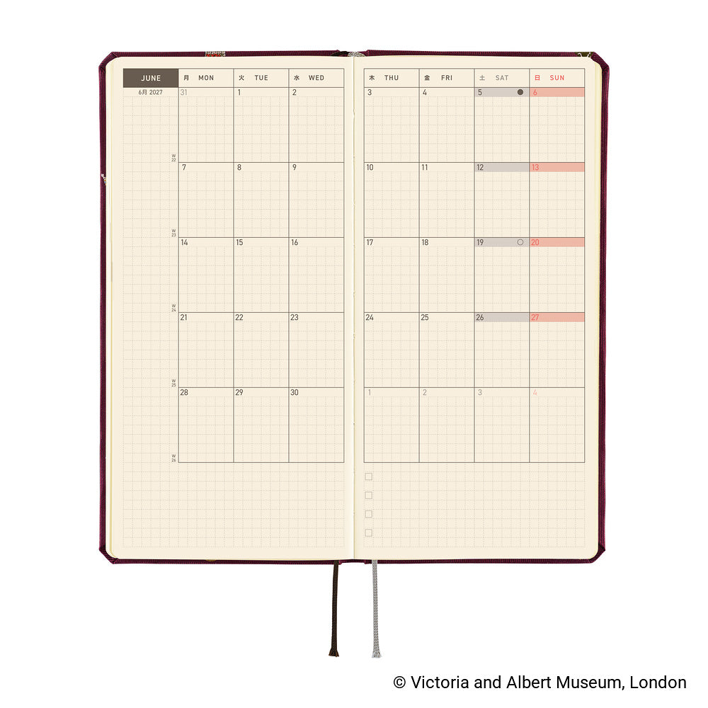 2027 Planner / Weeks V&A Series