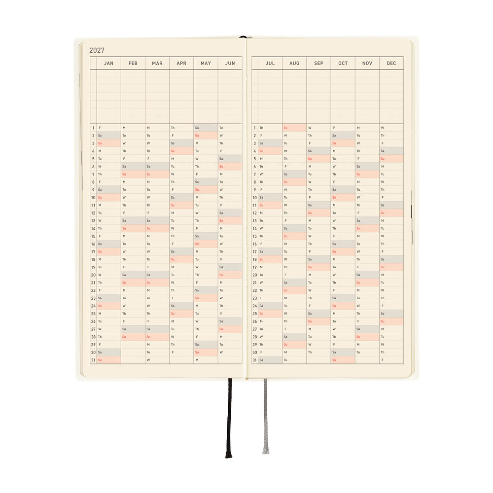 2027 Planner / Weeks White Line