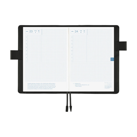 A5 Cousin & Cover / Leather / TS Basic Black