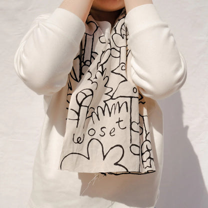 Woset Breata's Blossoming Tenugui