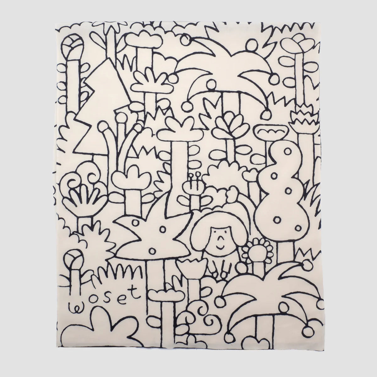 Woset Breata's Blossoming Tenugui