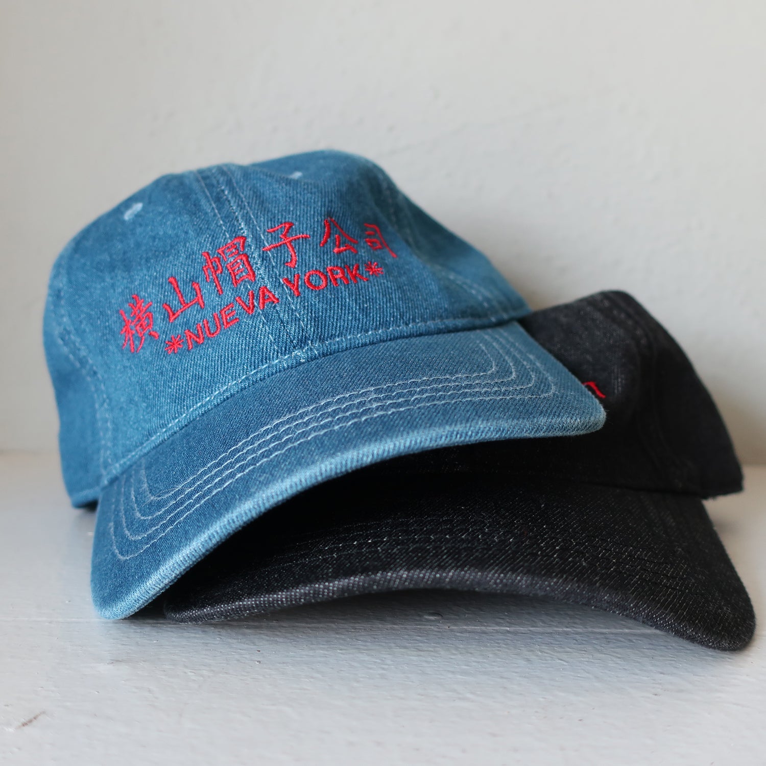 Kanji Logo Denim Cap / Yokkoyama Hat Market