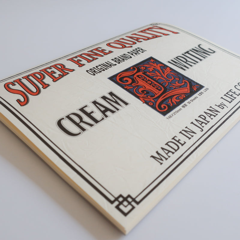 Letter Pad L309 / Landscape / Cream (LIFE)