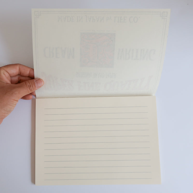 Letter Pad L309 / Landscape / Cream (LIFE)