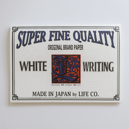 Letter Pad L311 / Landscape/ White (LIFE)