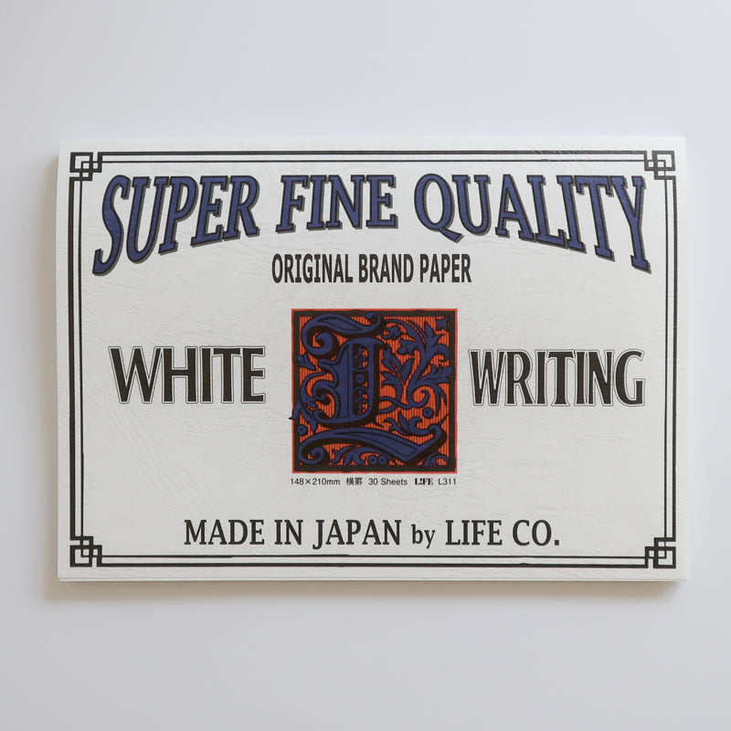 Letter Pad L311 / Landscape/ White (LIFE)