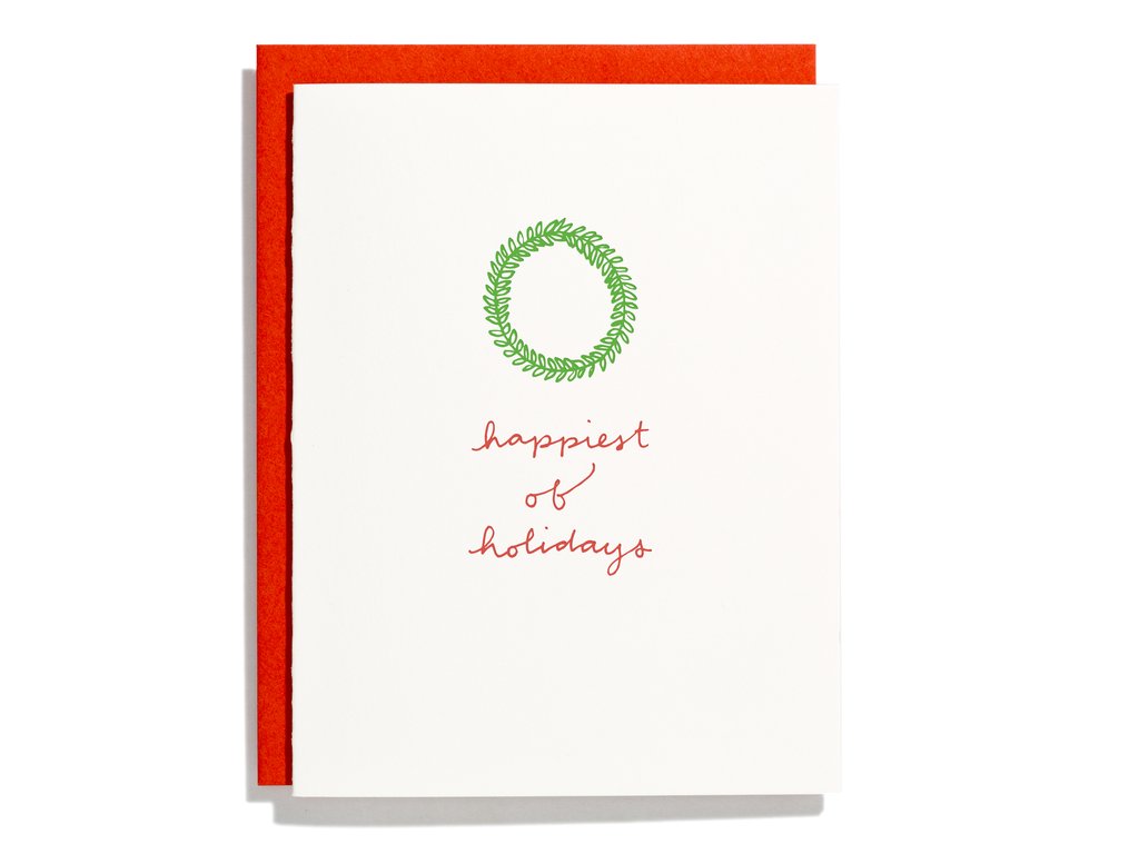 Happiest of Holidays Greeting Card