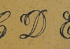 Alphabet Stamp – Small