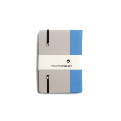 Cardboard Notebook with Band /A6 (EMILIO BRAGA)