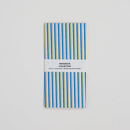 Large Envelope & Card Set of 3 / Stripes