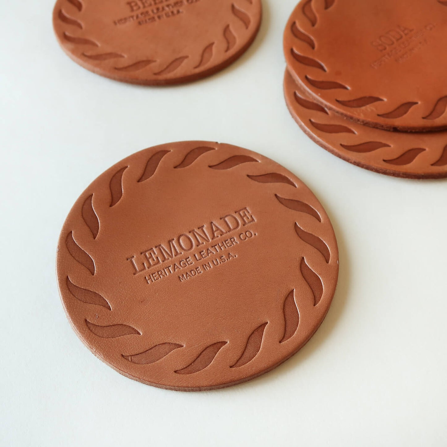 Leather Coaster