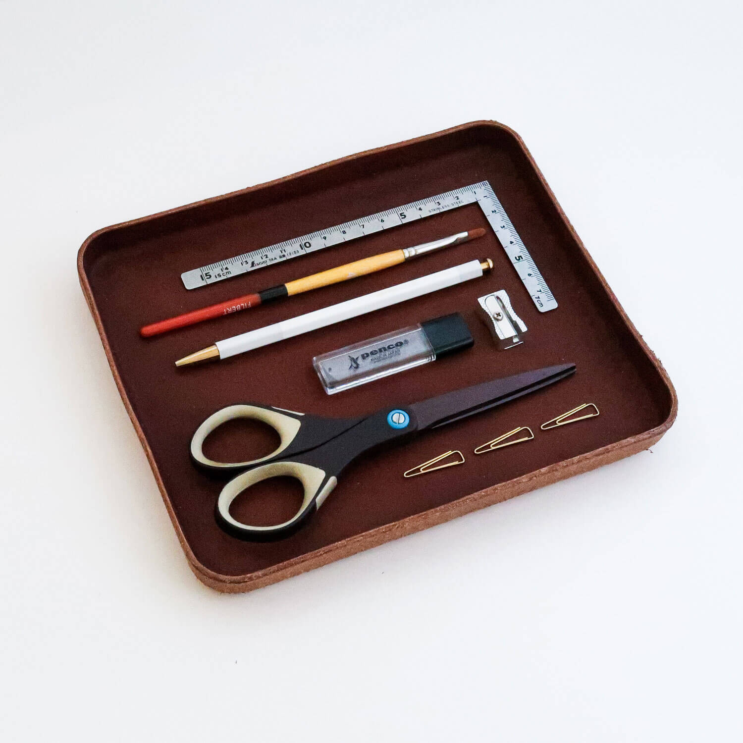 Leather Tray/ Large Rectangle