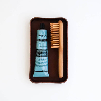 Leather Tray/ Medium Rectangle