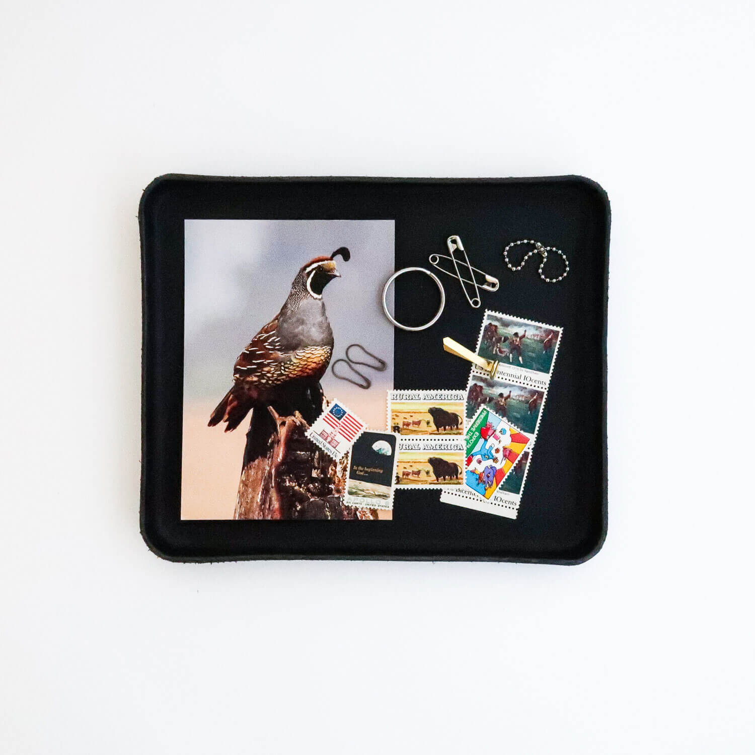 Leather Tray/ Large Rectangle