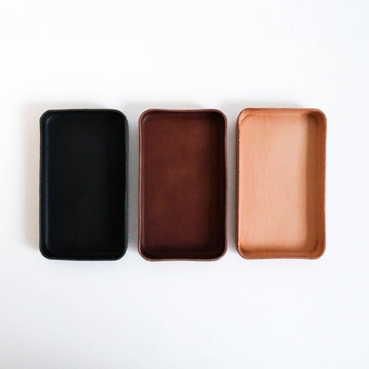 Leather Tray/ Medium Rectangle