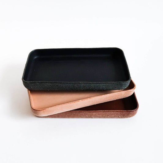 Leather Tray/ Medium Rectangle