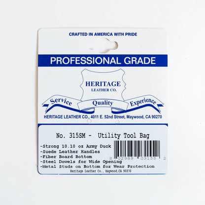 Small Canvas Utility Tool Bag