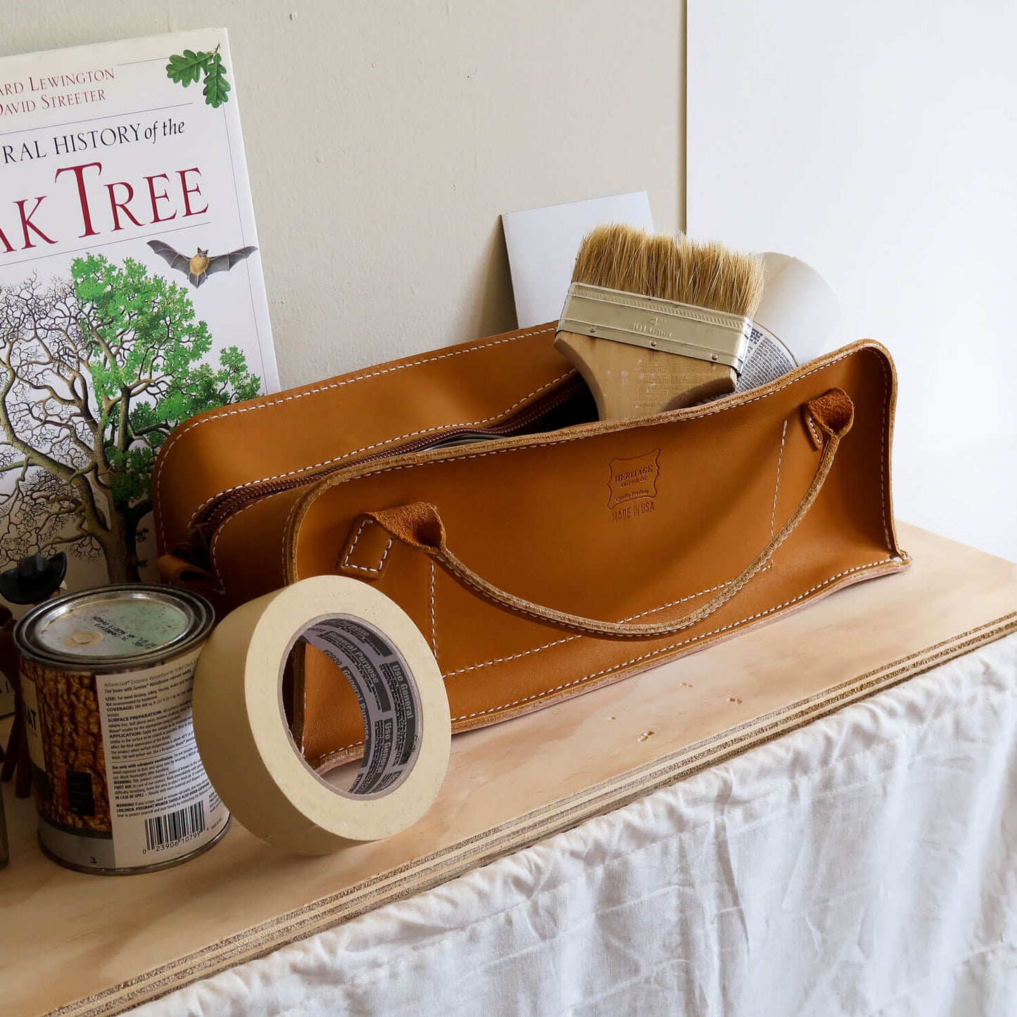 Leather Mechanic Tool Bag