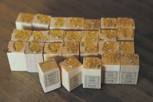 Alphabet Stamp – Small
