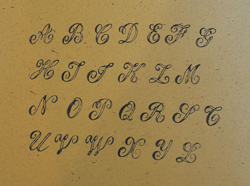Alphabet Stamp – Small