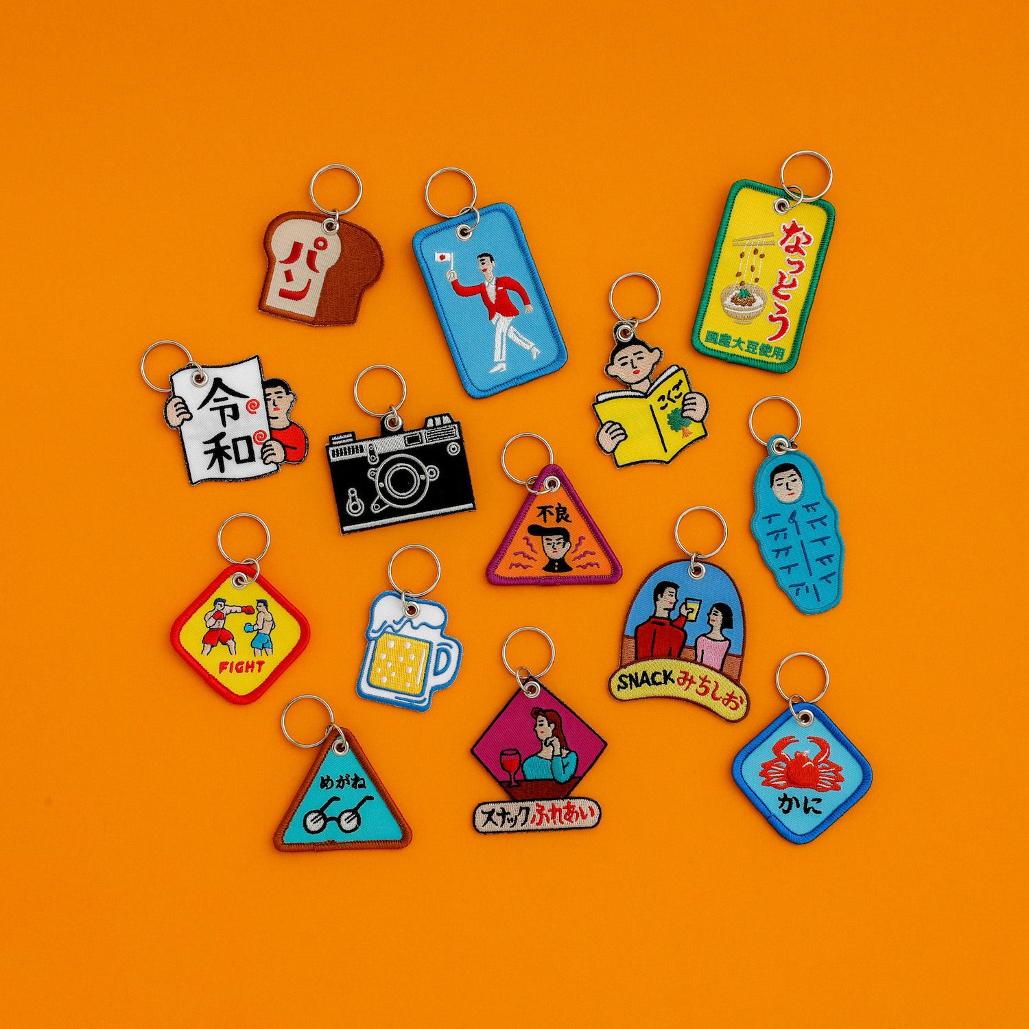 Stitch Work Key Chain (NEW RETRO)