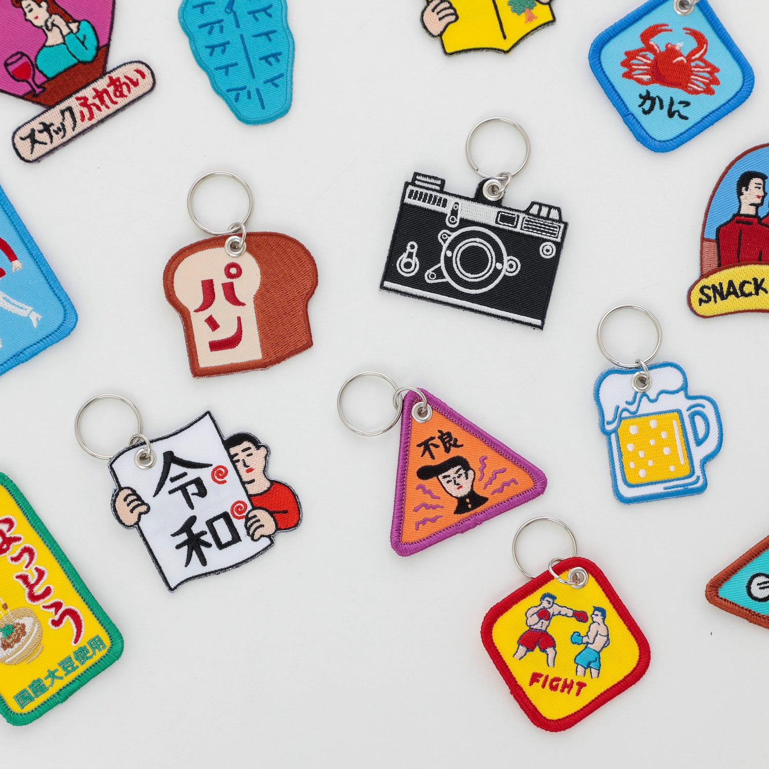 Stitch Work Key Chain (NEW RETRO)