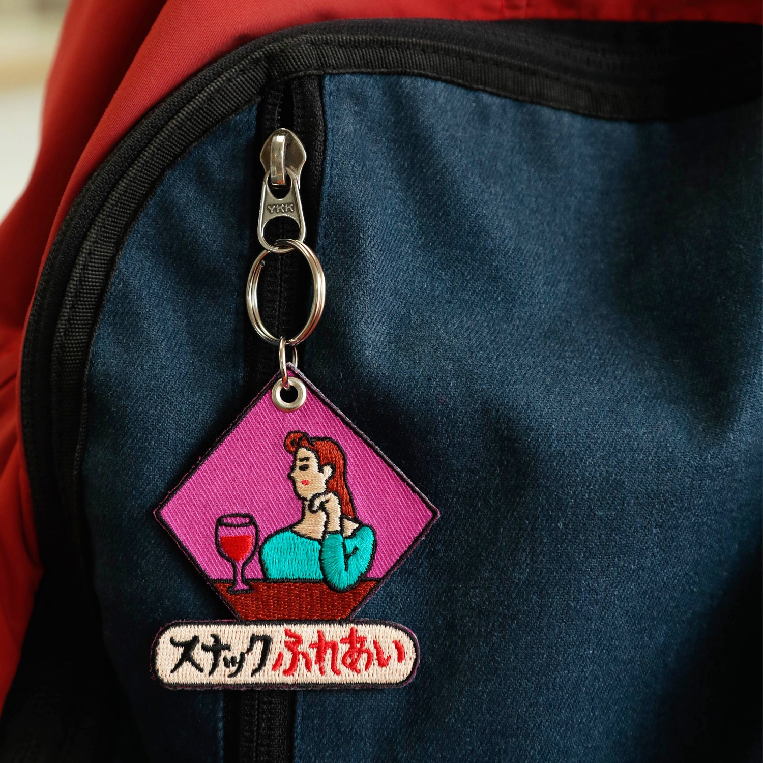 Stitch Work Key Chain (NEW RETRO)