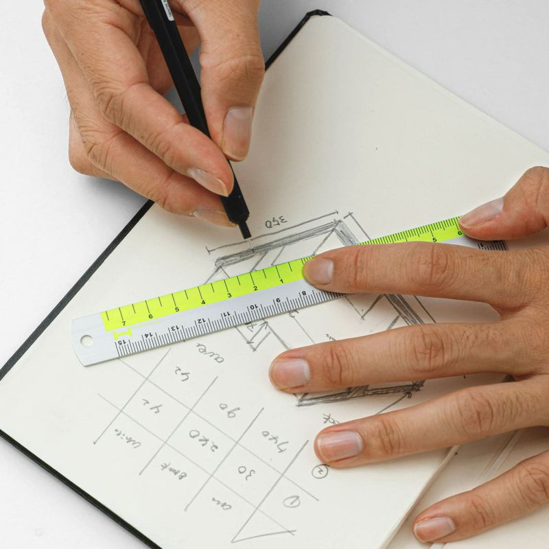 Aluminum Ruler (Metric)