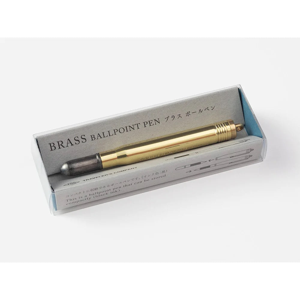 TRC Brass Ballpoint Pen