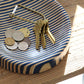 Wooden Stripe Tray