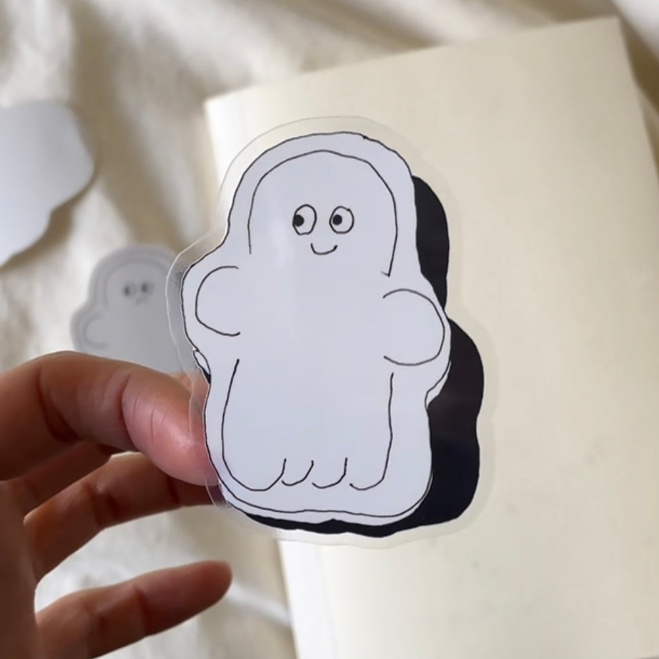 Ghost Sticker - Smile