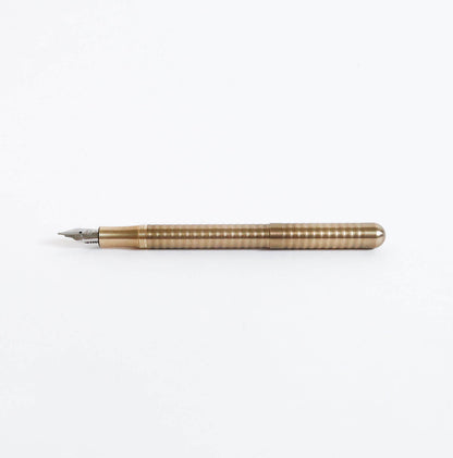 Kaweco Liliput Fountain Pen/ Brass Wave