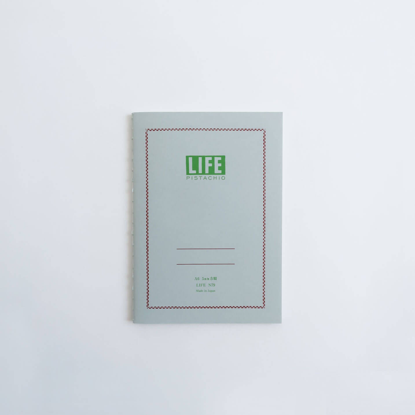 PISTACHIO Notebook N79/ A6 (LIFE)