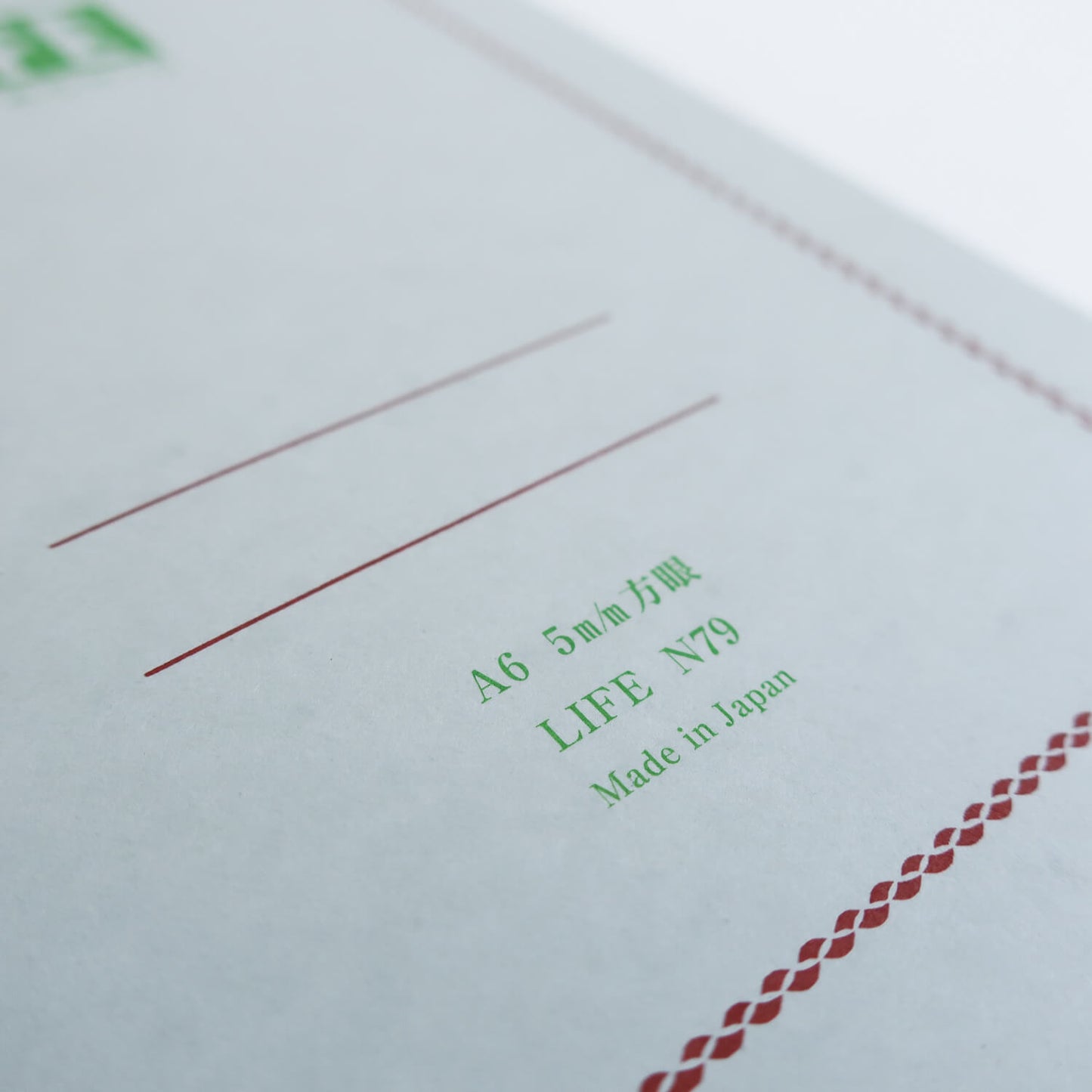 PISTACHIO Notebook N79/ A6 (LIFE)