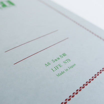 PISTACHIO Notebook N79/ A6 (LIFE)