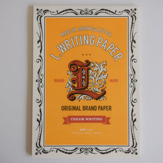 Letter Pad L321 / Portrait/ Cream (LIFE)