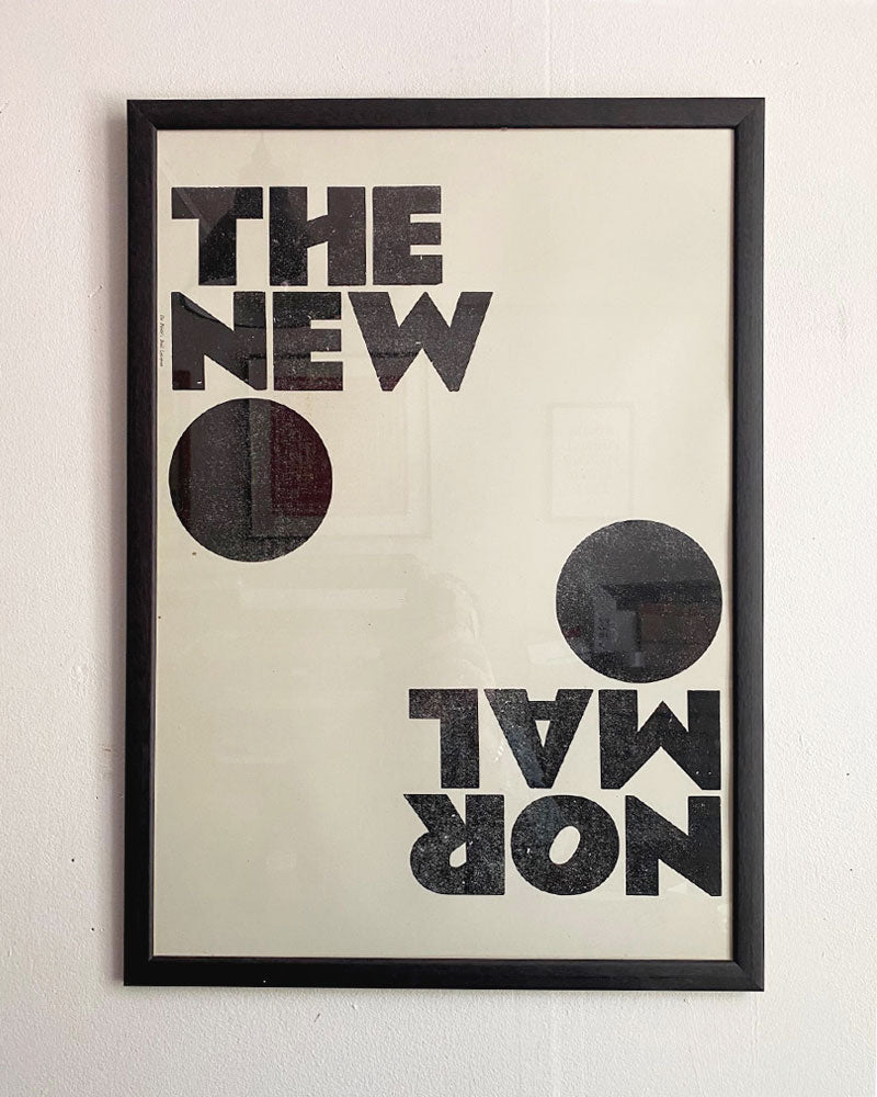 THE NEW NORMAL/ Poster – HIGHTIDE STORE DTLA AND CORNERSHOP BKLN