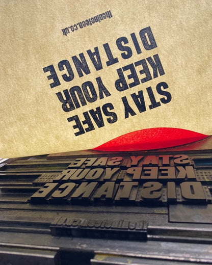 STOP CORONA/ Poster/ Blue Dot