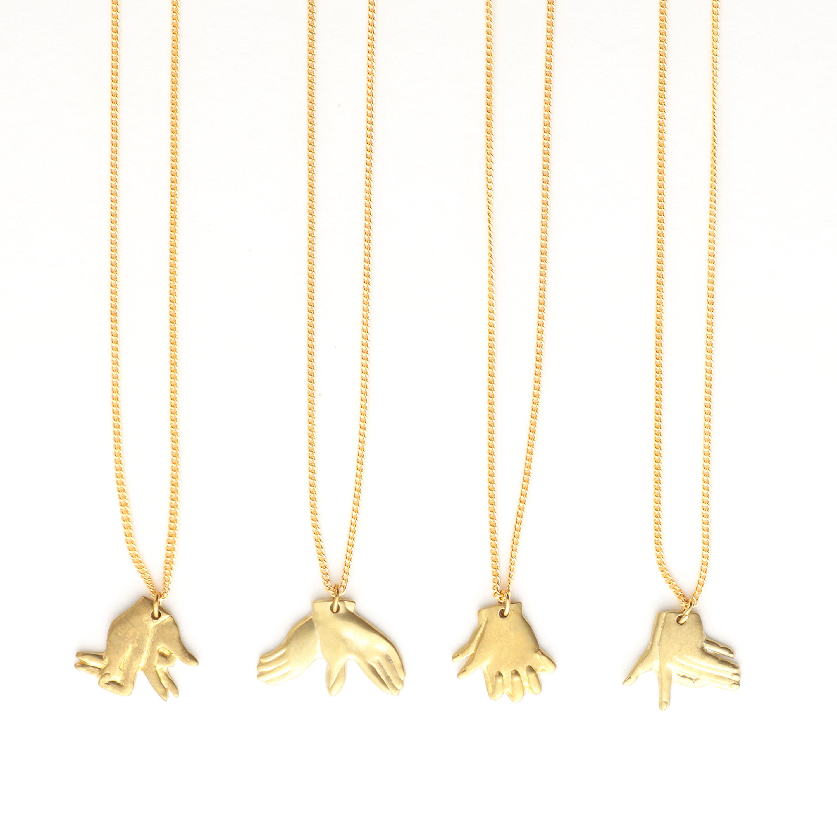 Hand Shadow Necklace