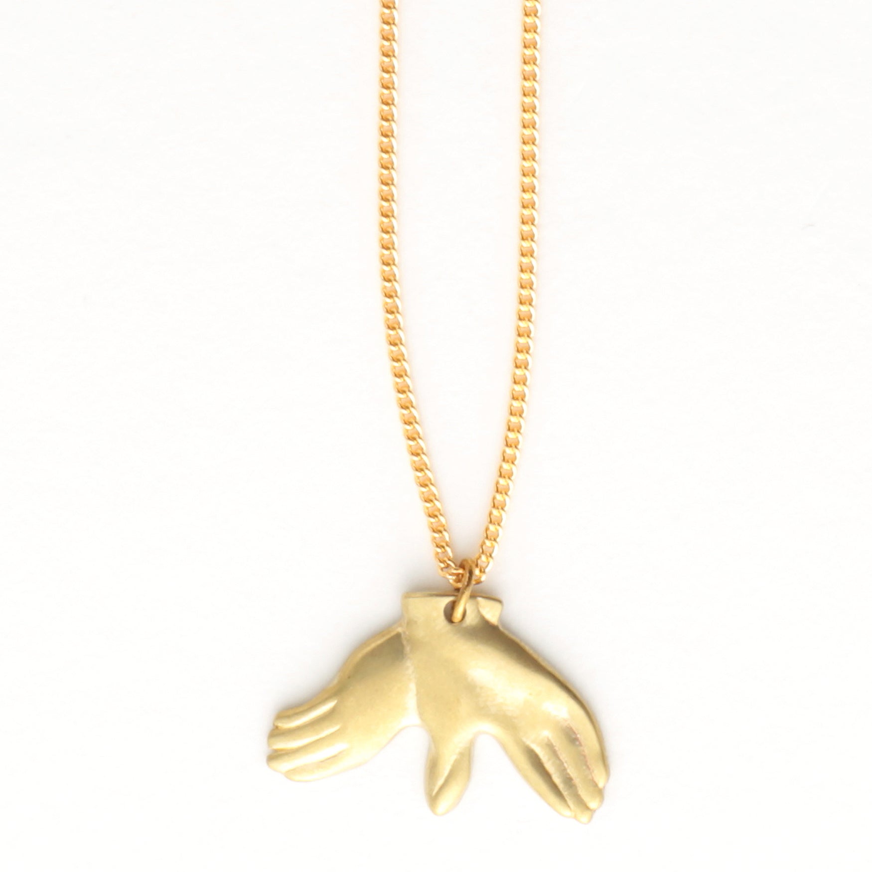 Hand Shadow Necklace