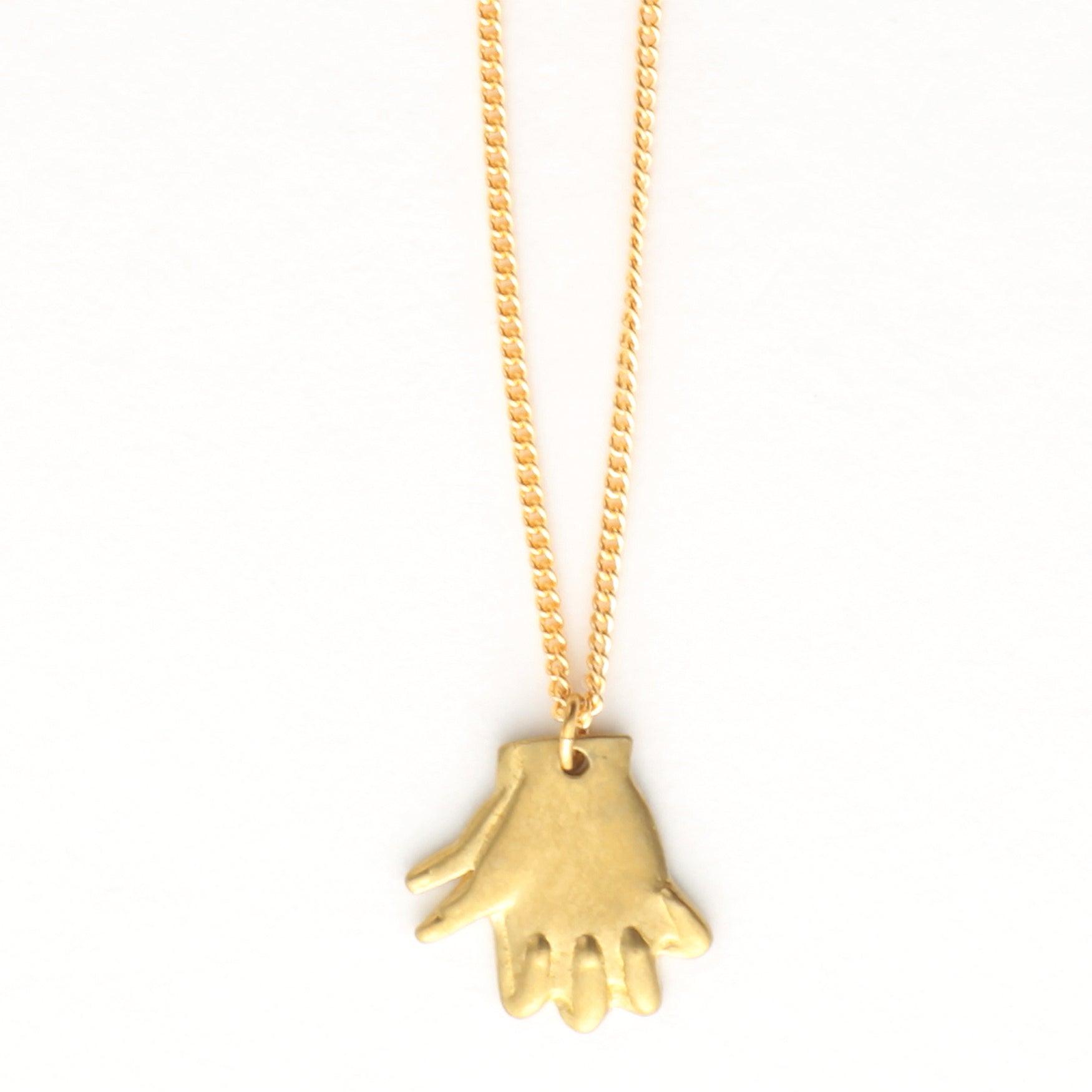 Hand Shadow Necklace