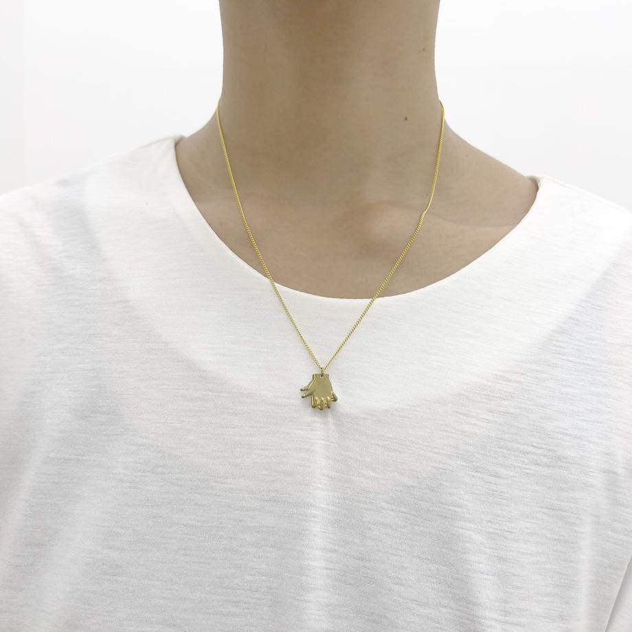 hand shadow necklace
