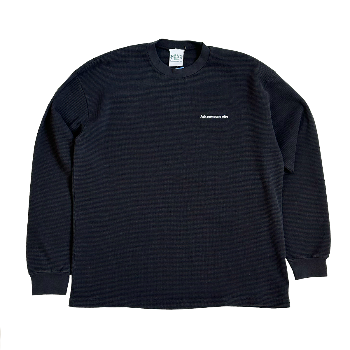 Ask someone else Thermal Crew Neck / Black