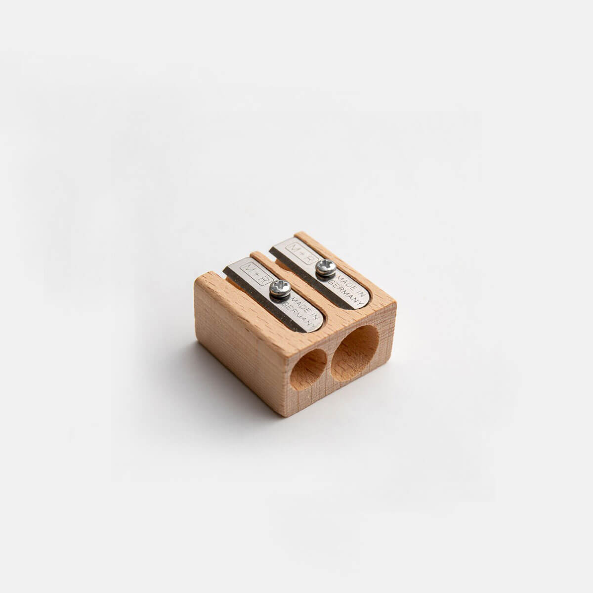 Beechwood Sharpener Double Hole (M+R)