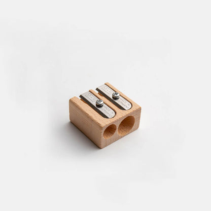 Beechwood Sharpener Double Hole (M+R)