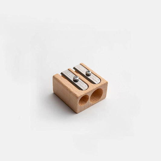 Beechwood Sharpener Double Hole (M+R)